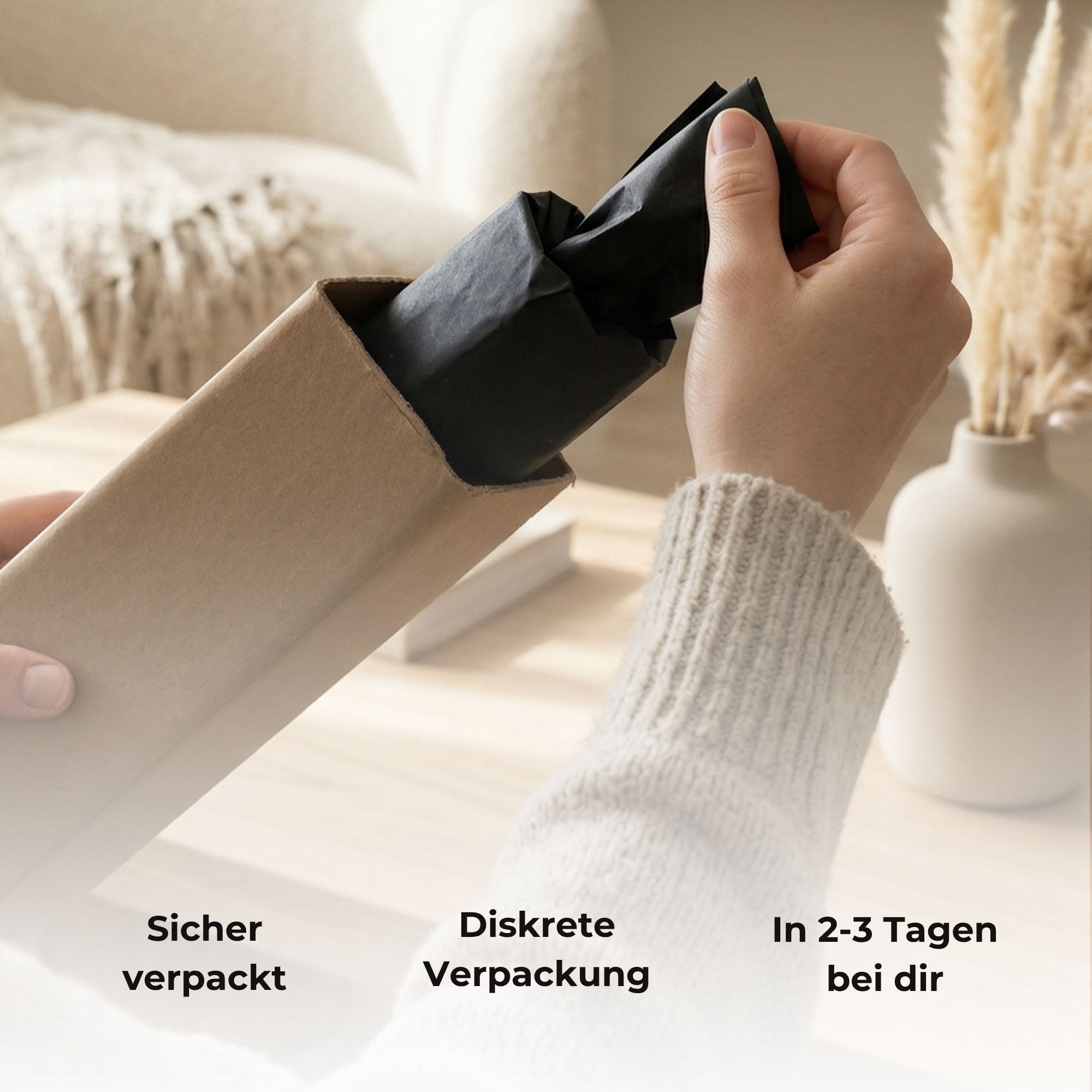Poster "Der Moment" mit Rahmen und gratis Schlüsselanhänger